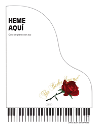 Heme Aquí ~ Coro con acompañamiento de piano (LM1001-ESP) 